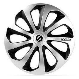 Tapacubos Sparco SPC1473SVBK Plateado Negro 14" Negro/Plateado Precio: 35.50000003. SKU: S3701394