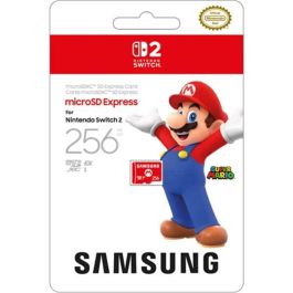 Samsung SKU 10016156 Tarjeta Micro SD Express 256 GB compatible con Nintendo Switch 2