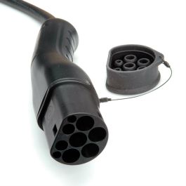 ROLINE EV-LADEKABEL SPIRALE.TYP2.1-PH Cable de Carga para Vehículo Eléctrico, Tipo 2 a Tipo 2, 1 Fase, 5m, 7.4 kW