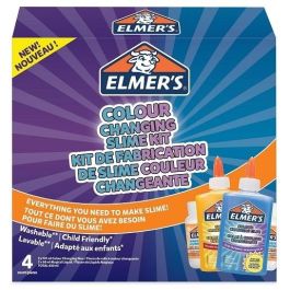 Elmer's KIT COLOR CHANGE SLIME 2109487 - Pegamento líquido, Azul y Amarillo, 147 ml