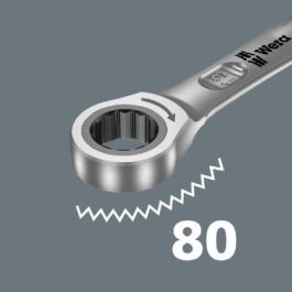 Wera Set de Llaves Combinadas Joker 11 piezas (8, 10, 11, 12, 13, 14, 15, 16, 17, 18, 19 mm) de Acero Inoxidable