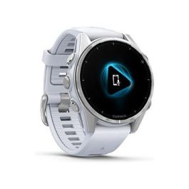 Garmin Fenix 8 Plata 43mm Reloj Inteligente AMOLED GPS 32GB 1.3"