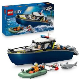 LEGO City 60456 Persecución en lancha policial - Juguete para niños a partir de 6 años LEGO City 60456 Persecución en lancha policial - Juguete para niños a partir de 6 años