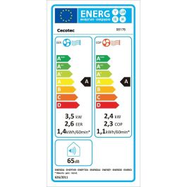 Aire Acondicionado Portátil Cecotec ForceClima 12800 Soundless Heating Connected A 1340 W Blanco