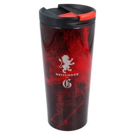 STOR Vaso Café de Viaje Harry Potter Gryffindor 425ml Acero Inoxidable con Tapa en Caja Regalo