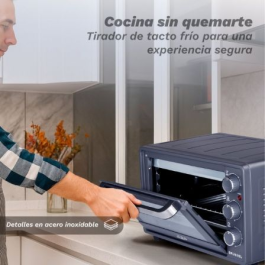 Horno de Sobremesa Grunkel HR-23EASY/ 1600W/ Capacidad 23L