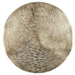 Home Deco Factory Individual Ajoure Diámetro 38 cm Calado Colores Surtidos Dorado Plateado Ideal Fiestas