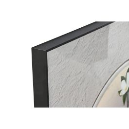 DKD Home Decor Cuadro Oriental de Aluminio y MDF Marrón Naranja 160 x 80 cm (2 Unidades)