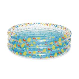 Bestway Piscina Hinchable 3 Aros Transparente Tropical 170x53 cm +6 Años Jardin 51048 Precio: 35.88999997. SKU: B1BGRAMS5W