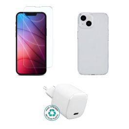 eSTUFF Kit for iPhone 16 Pro. Charger, Cover, Glass. Brown Box. Precio: 33.4999995. SKU: B1H5JXXZKH