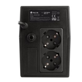 NGS FORTRESS900V3 SAI Offline 600 VA con Batería, Protección Sobretensiones y 2 Tomas Schuko - Respaldo hasta 10 min NGS FORTRESS900V3 SAI Offline 600 VA con Batería, Protección Sobretensiones y 2 Tomas Schuko - Respaldo hasta 10 min