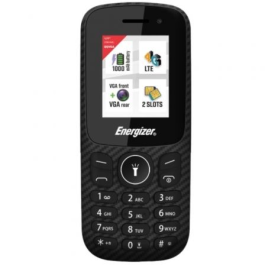 Energizer E130SEU1 Teléfono Móvil 4G para Personas Mayores, Doble SIM, Batería 1000mAh, Pantalla 1.77'', Negro Precio: 28.58999979. SKU: B1EED6LXYD