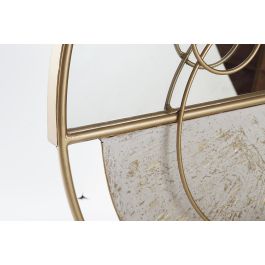 DKD Home Decor Espejo Dorado Blanco Metal y Espejo 7.6 x 76 x 65 cm