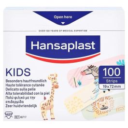 Hansaplast Apósitos Universal Kids Animales 100 unidades Resistentes al Agua y Seguros para la Piel