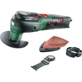 Bosch UniversalMulti 12 Herramienta Multifunción Inalámbrica 12V 2.5 Ah Litio, Sistema AutoClic, LED, Antivibraciones