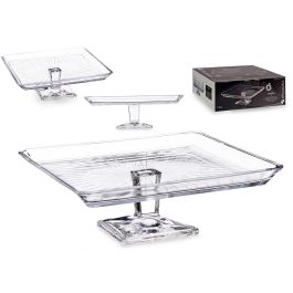 Pasabahce Tartera Madlen Crystalline de Vidrio Transparente 23.7x8x23.7 cm (Set de 2) Precio: 15.88999951. SKU: S3609518