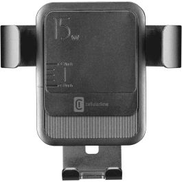 Cellularline Soporte de Coche Slide Air con Carga Inalámbrica para Smartphones Universal Negro