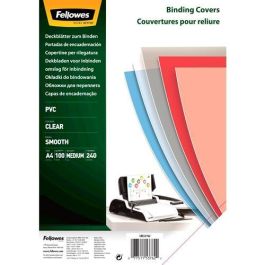 Fellowes Tapas Encuadernación PVC A4 240 Micras Transparente Pack 100 Ud Precio: 17.5000001. SKU: B15WND45TC