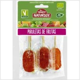 NATURSOY Piruletas surtidas 5 sabores: limón, naranja, frambuesa, manzana, grosella 62g Caramelo sin conservantes artificiales Precio: 3.4999998. SKU: B1AB38ZLMQ