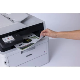 Brother MFC-L3760CDW Impresora Multifunción Láser LED Color WiFi, Fax, Dúplex, Negra, 26 ppm