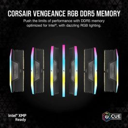 Corsair COR1691056867572 RAM Vengeance RGB 32 GB 6400 MHz CL36 Doble canal Corsair COR1691056867572 RAM Vengeance RGB 32 GB 6400 MHz CL36 Doble canal