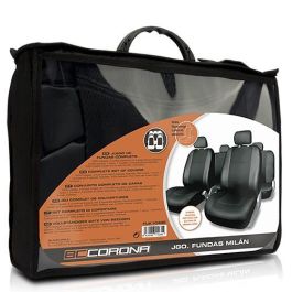 Juego Fundas Milan Negro Cs10 FUK10400 Juego Fundas Milan Negro Cs10 FUK10400