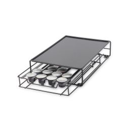 DKD Home Decor Soporte para 32 Cápsulas Nespresso Negro Metal 31 x 7.5 x 21 cm Precio: 7.49999987. SKU: S3041254