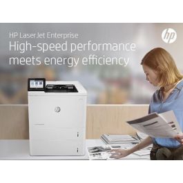 HP M612dn Impresora Láser Enterprise con JetIntelligence, Duplex, Red, Alto Rendimiento, Eficiencia Energética y Máxima Seguridad
