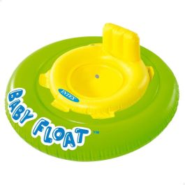 Flotador de bebé Intex Amarillo Verde Ø 76 cm (12 Unidades)