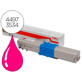 OKI C301/C321/MC342DN Toner Magenta Precio: 124.88999996. SKU: B1KLF6MMGX