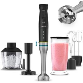 Cecotec Batidora de Mano 1500W con Cuchillas de Titanio, Pie XL, Vaso 800ml, Varillas y Picadora - Total Destroy 1500 XL Precio: 76.68999965. SKU: B169KSSVZR