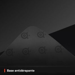 SteelSeries STE1717872076704 Alfombrilla Gaming QcK XXL, superficie microtejida, 900x400x2mm, Negro