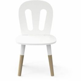 Demeyere AUC1703287645149 Conjunto FIMIANA 1 mesa + 2 sillas, estilo escandinavo, Blanco mate / Roble Kronberg Demeyere AUC1703287645149 Conjunto FIMIANA 1 mesa + 2 sillas, estilo escandinavo, Blanco mate / Roble Kronberg