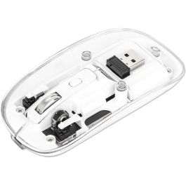 Manhattan 190275 Ratón Inalámbrico Óptico USB-A 4 Botones RGB LED, Ambidextro, Transparente Blanco Precio: 35.88999997. SKU: B1EE8L3PX2