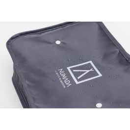 Numada Organizador de Maleta Gris Oscuro 8 Piezas Impermeable Multiusos Cremallera Doble Cursor Rejilla Visibilidad