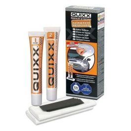 Quixx QQ00070 Eliminador de Arañazos Profesional Coche - Sistema 2 Pasos Rasguños Pequeños Medianos Profundos Pintura Brillo