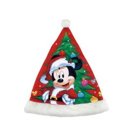 Safta Gorro Papa Noel Mickey Mouse Happy Smiles 37cm