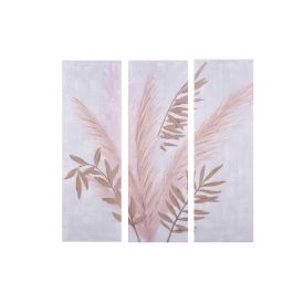 Cuadro Pluma Hoja Oleo Lienzo Surtidos Giftdecor 40X120CM (3 Unidades) Precio: 53.49999996. SKU: B1FWL8VV7C
