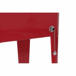 Nevera Terraza Y Jardin DKD Home Decor Rojo 43 x 80 x 74 cm Nevera Terraza Y Jardin DKD Home Decor Rojo 43 x 80 x 74 cm