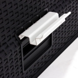 Arenero para Gatos Curver Antracita 51 x 38,5 x 39,5 cm Plástico (Plástico)