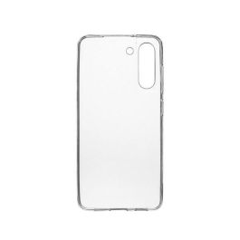 eSTUFF Funda TPU Transparente para Samsung Galaxy S21 FE 5G, protectora trasera y lateral flexible, LONDON