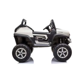 Coche mercedes unimog bateria 12v mini 108 x 68 x 88cm runruntoys