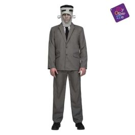 My Other Me Disfraz Frankenstein Ml Adulto Talla M con Gorro, Chaqueta, Pechera con Corbata y Pantalones