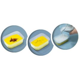 SES Creative Kit Fósiles de Dinosaurio para Excavar y Crear Huellas – Juego de Arqueología con Yeso, Plastilina y Pintura