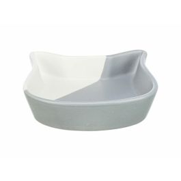 Comedero para Gato Trixie Blanco Gris Cerámica Comedero para Gato Trixie Blanco Gris Cerámica