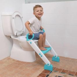 Dreambaby AAAAT52797 Reductor de Inodoro y Orinal de Entrenamiento Step-Up 2 Etapas Ajustables Aqua