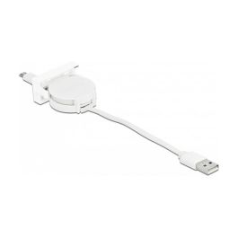 DeLOCK Easy 45 Cable Modular USB 2.0 Retráctil USB-A a Micro-USB B Blanco 0.62 m - 480 Mbit/s Precio: 8.9298. SKU: B1BA9LMAAQ