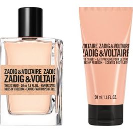 Set Zadig & Voltaire: This Is Her! Vibes Of Freedom, Eau De Parfum, For Women, 50 ml + This Is Her! Vibes Of Freedom, Hydrating, Body Lotion, 50 ml Precio: 59.50000034. SKU: B14YZQ4R8N