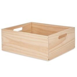 Caja Madera Cerrada 36 X 31 Cm Giftdecor (4 Unidades) Caja Madera Cerrada 36 X 31 Cm Giftdecor (4 Unidades)