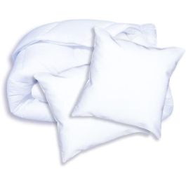 DODO Pack Cálido edredón antiácaros 220x240 cm + 2 almohadas 60x60 cm - Splendor - Relleno 100% volupt'air 350gr/m² - Blanco